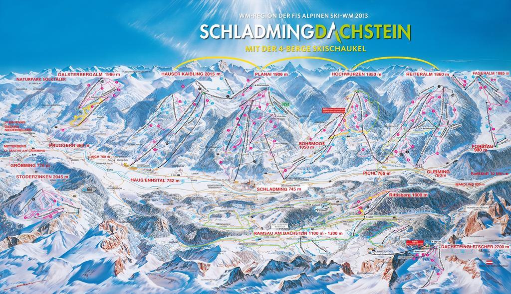 Haus Alpina Ski In & Ski Out Schladming Εξωτερικό φωτογραφία